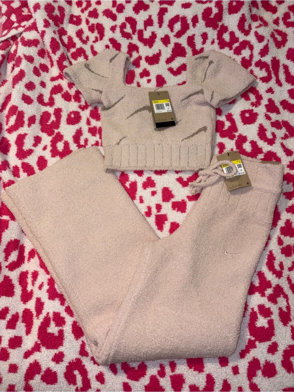 Nike NSW Phoenix Boucle Set size Small Pink/Pink